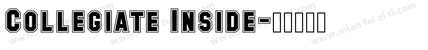 Collegiate Inside字体转换